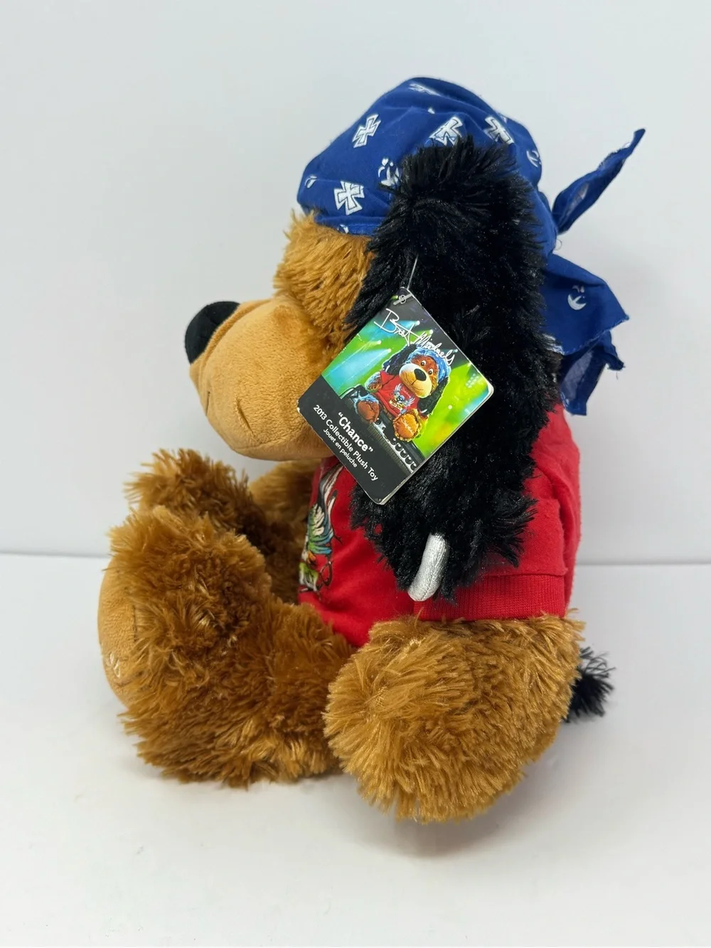 2013 Bret Michaels Petsmart Collectible “Chance” Squeaky Plush Toy w/ Tag